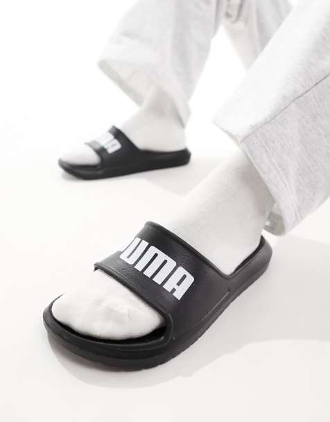 PUMA – Divecat v2 Lite – Svarta tofflor - view 1