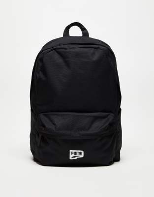 Puma Downtown backpack in puma black - ASOS Price Checker