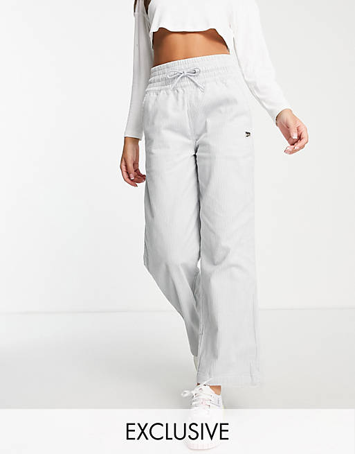 Puma Downtown cord trousers in pale blue