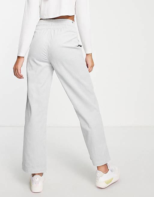  Puma Downtown cord trousers in pale blue 
