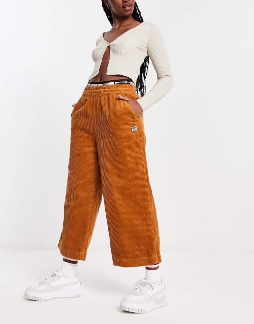 Puma Downtown corduroy pants in Desert Tan, ASOS