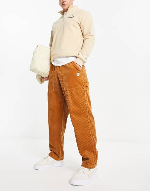 Puma Downtown corduroy pants in tan