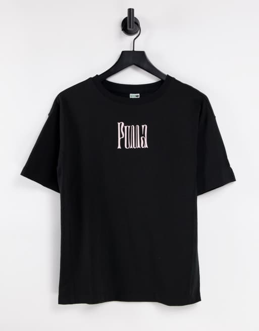 Puma Downtown Graphic t-shirt in black