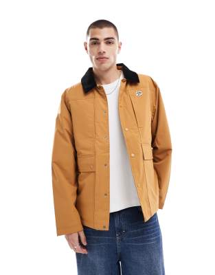 Puma downtown padded jacket in tan - ASOS Price Checker