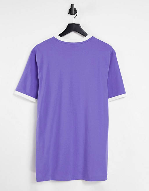 Puma Downtown ringer t-shirt in blue - exclusive to  