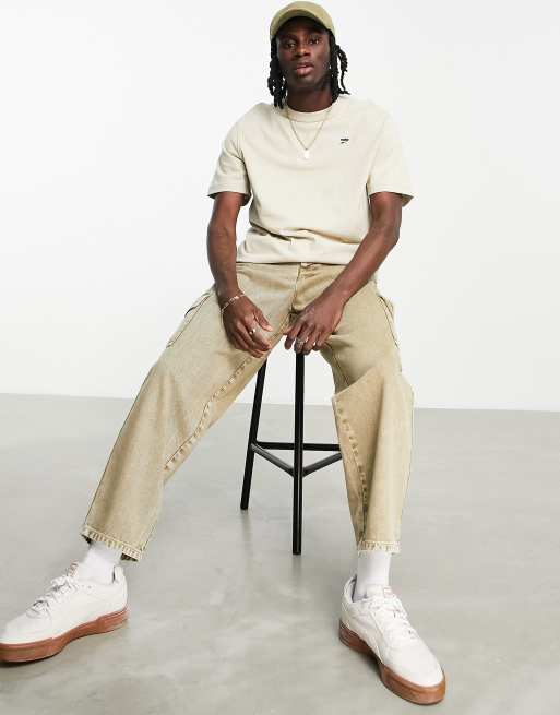 Puma Downtown t shirt in light stone ASOS