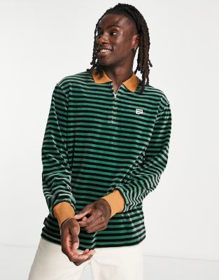 Puma striped polo clearance shirt