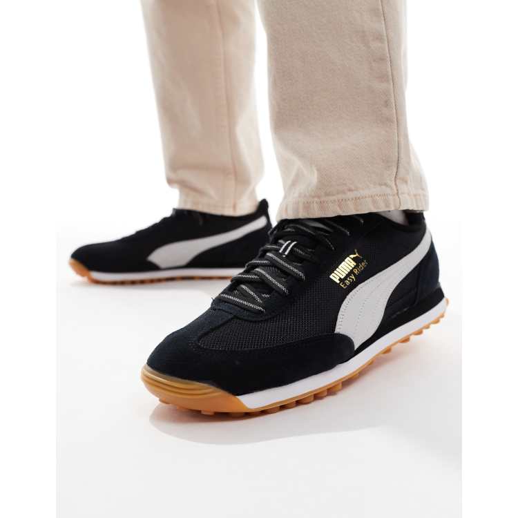 Puma Easy Rider Footie trainers in black ASOS