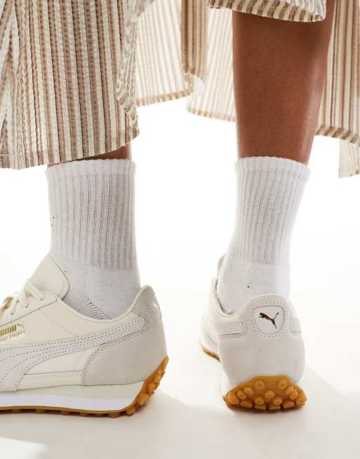 Puma Easy Rider Mix trainers in beige
