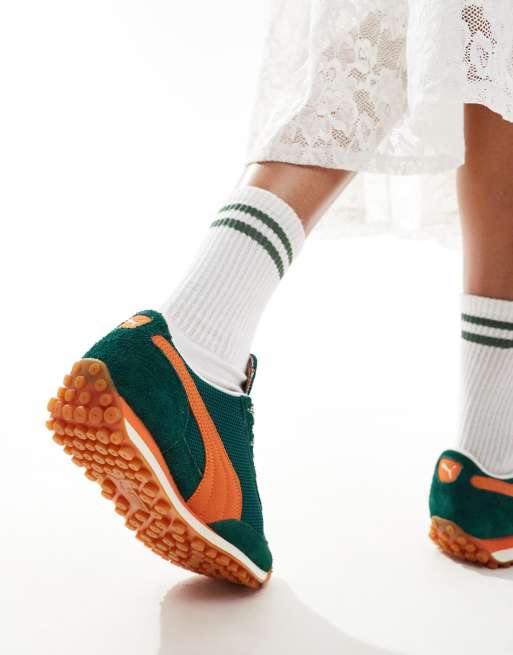 PUMA - Easy Rider Supertifo - Sneakers in groen en oranje, 2 van 5