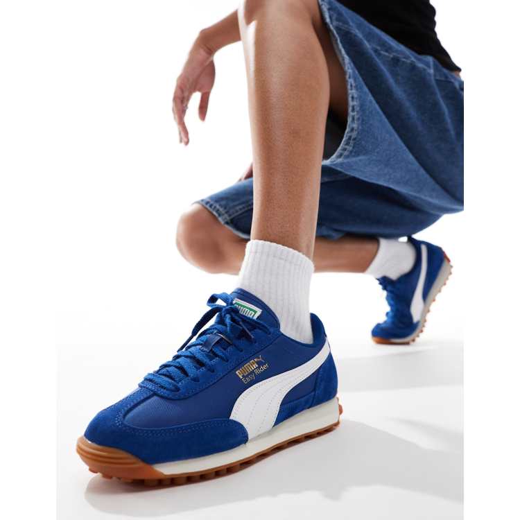 Puma – Easy Rider Vintage – Niebieskie buty sportowe ASOS