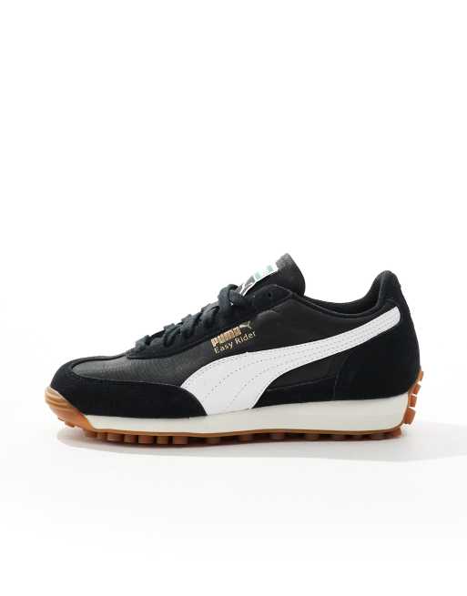 PUMA Easy Rider Vintage Sneaker in Schwarz