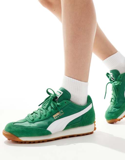Puma shoes green color online