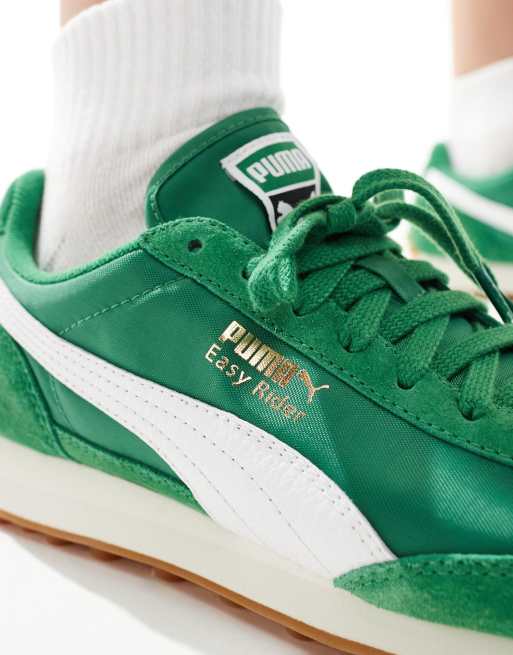 Puma white green outlet