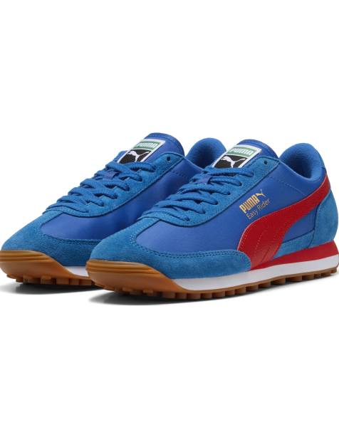Puma Easy rider vintage sneakers in puma team royal-for all time r - view 1