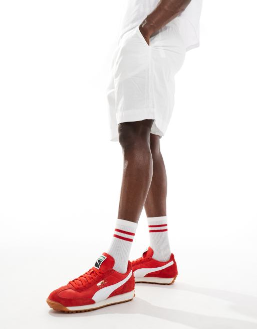 PUMA Easy Rider Vintage sneakers in red ASOS