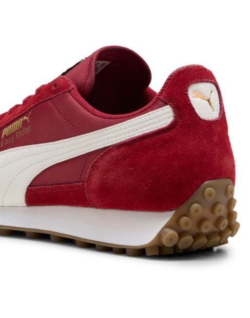 Dark red pumas clearance