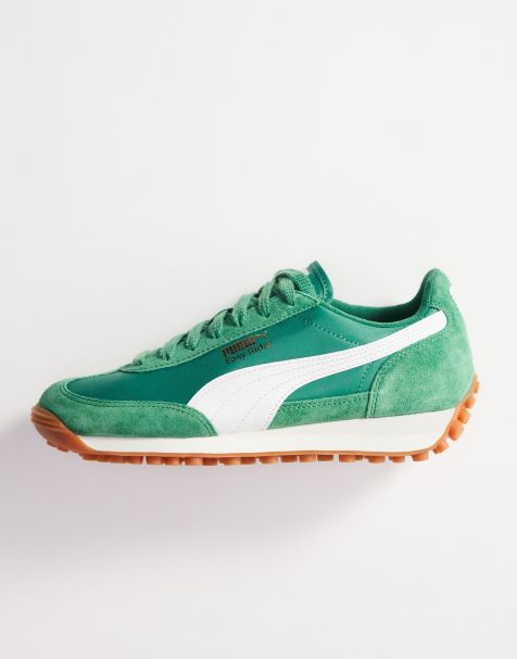 PUMA – Easy Rider Vintage – Zielone buty sportowe - view 1