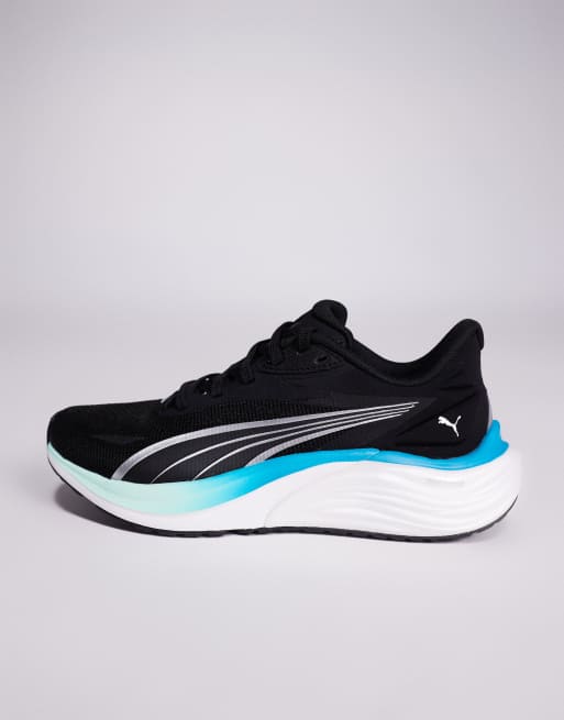 PUMA – Electrify Nitro – Sneaker in Schwarz und Türkis ASOS