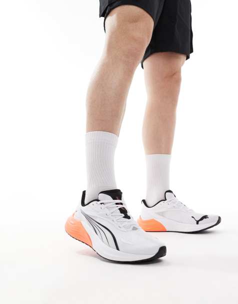 PUMA - Electrify Nitro 4 - Sneakers bianche e rosse - view 1