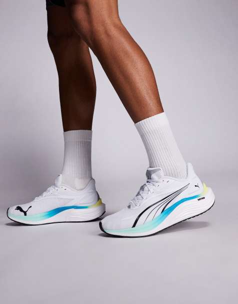 PUMA Electrify Nitro 4 trainers in white - view 1