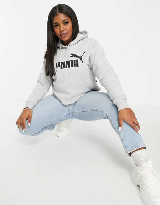 Womens grey puma clearance jumper