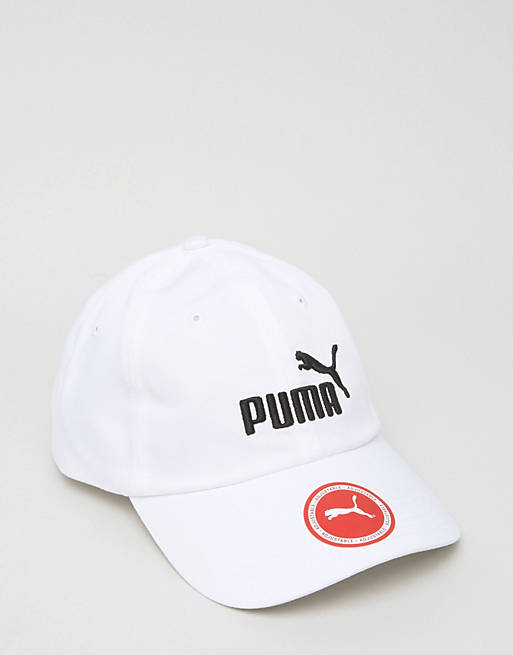 Puma ESS Cap In White 5291910 | ASOS