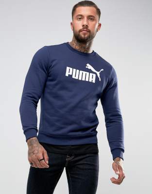 navy puma sweatshirt