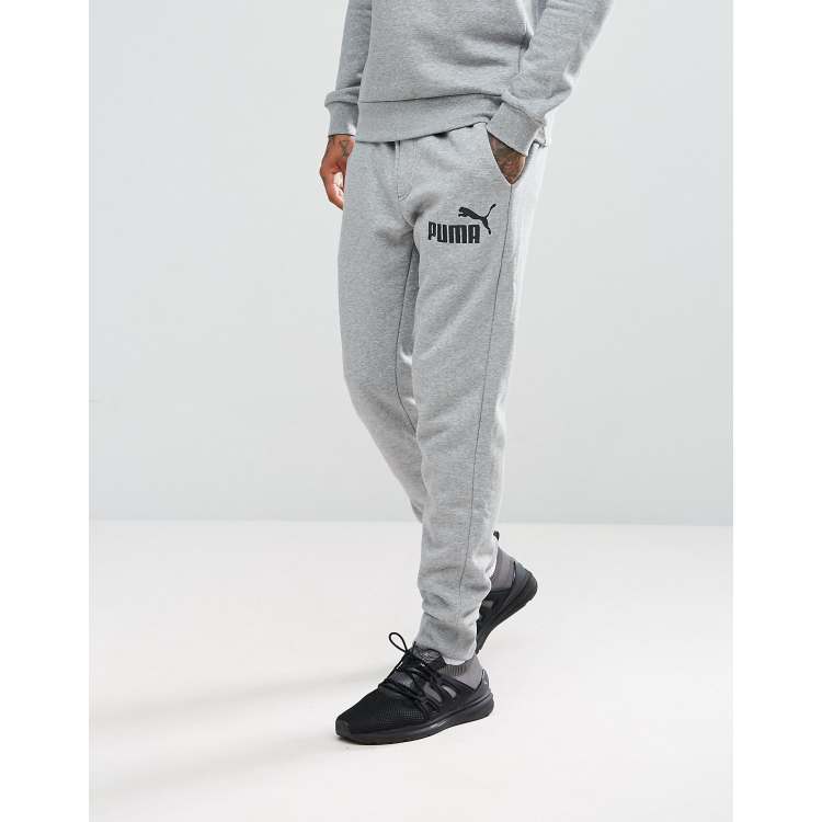 Puma grey hot sale track pants