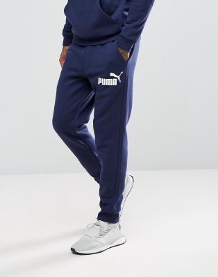 puma tracksuit navy blue