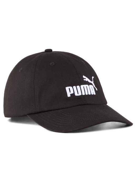 Puma Ess no.1 logo baseball cap in puma black, 2 of 3