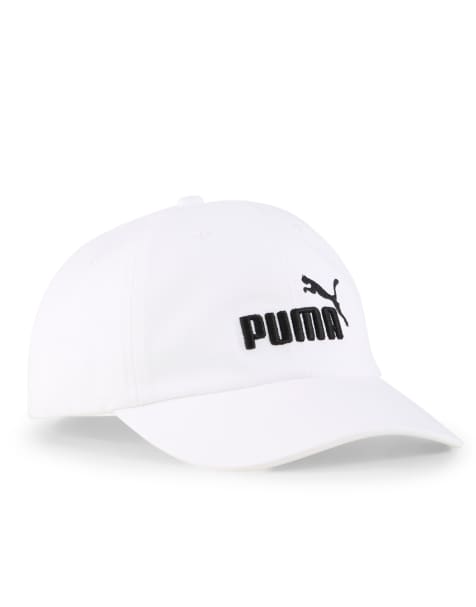 Puma Ess no.1 logo baseball cap in puma white - view 1