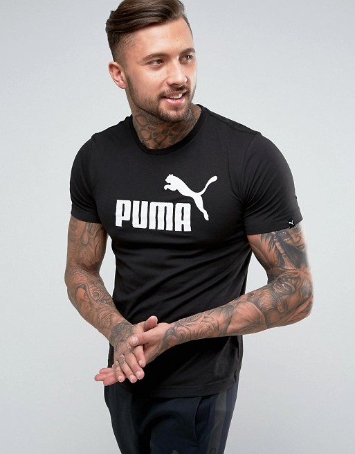 Puma ESS No.1 T-Shirt In Black 838241 01