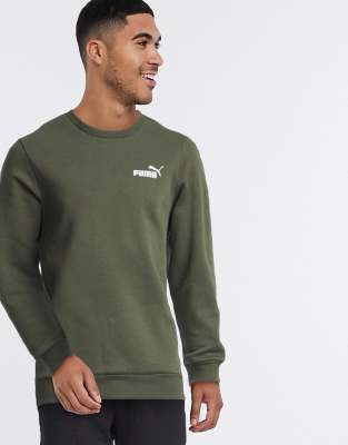 khaki puma sweatshirt