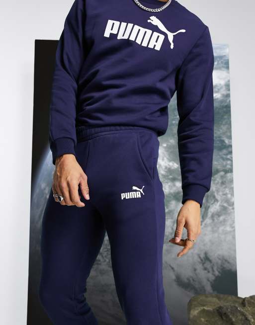 Puma hot sale tracksuit navy