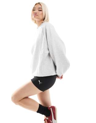 PUMA - Essential - Leggings-Shorts in Schwarz mit hohem Bund, 5 Zoll Schrittlänge