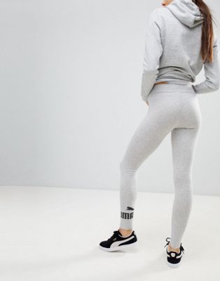 puma grey leggings women's
