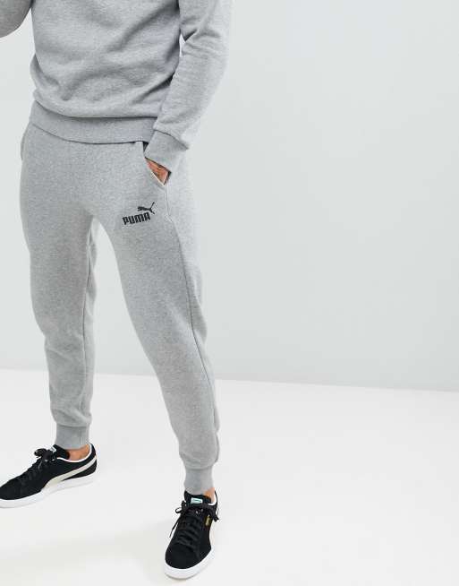 Pantalon survêtement Gris Homme Puma Essential Logo