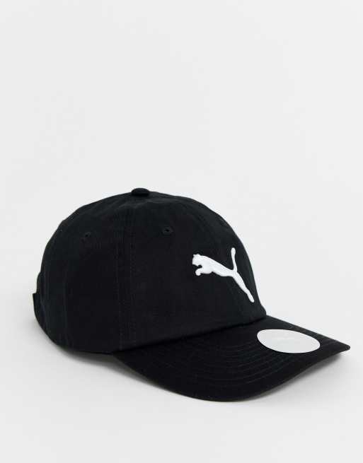 Puma – Essential – Schwarze Kappe mit Logo, 2 von 4