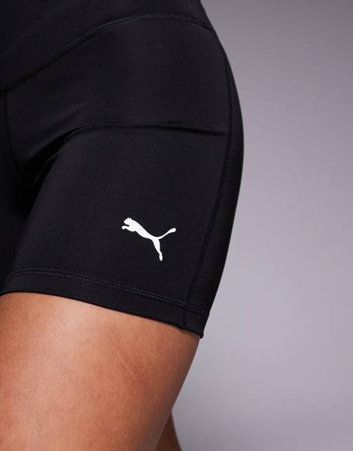 PUMA – Essential – Shorts in Schwarz mit hohem Bund, 5 Zoll Schrittlänge, 5 von 5