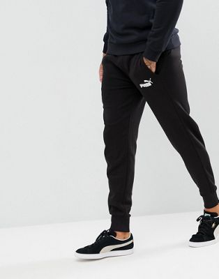 Puma Essential Skinny Joggers In Black 