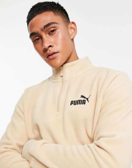 Puma essentials quarter sale zip top mens