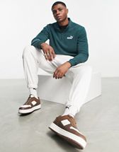 Nike Club Winter 1/2 zip fleece sweatshirt with contrast pocket in