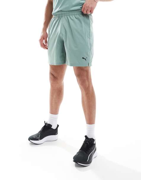 Puma Essentials 7'' shorts in sage - view 1