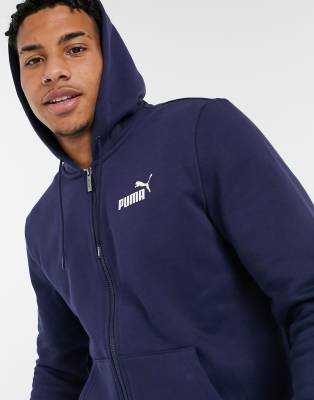 puma navy blue hoodie