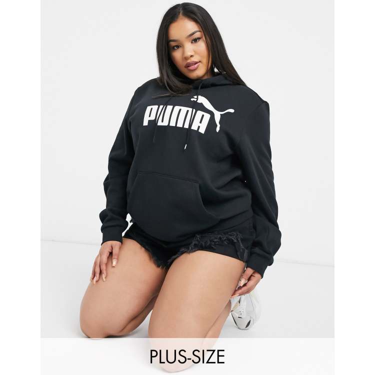 Puma big logo discount sweatshirt