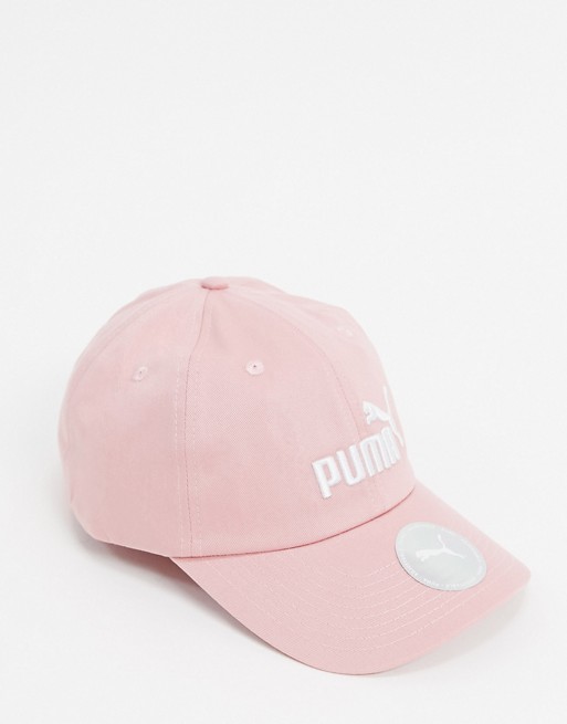 Puma essentials cap in pink