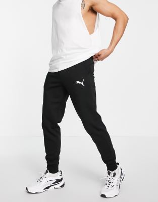 Puma Essentials cat logo joggers in black - ASOS Price Checker