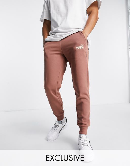 Puma - Essentials - Chokoladebrune joggingbukser