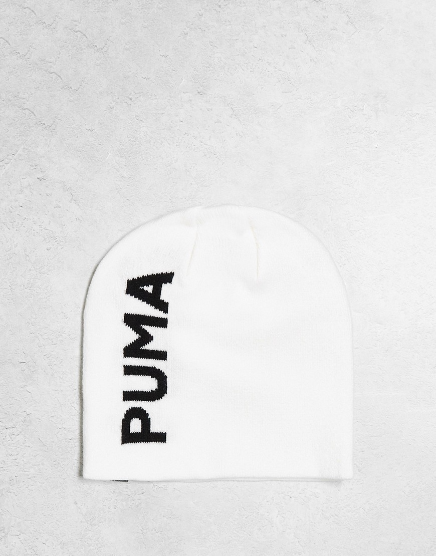 Puma Essentials Classic beanie in white